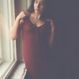 Selma Dress Burgundy