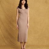 Gabrielle Dress Almond