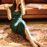 Catherine Dress Emerald