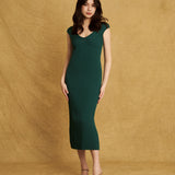 Catherine Dress Emerald