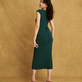 Catherine Dress Emerald