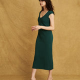 Catherine Dress Emerald