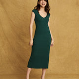 Catherine Dress Emerald