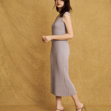 Catherine Dress Silver Gray