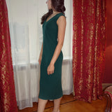 Catherine Dress Emerald