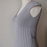 Catherine Dress Silver Gray