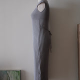 Catherine Dress Silver Gray