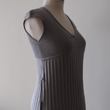 Catherine Dress Silver Gray