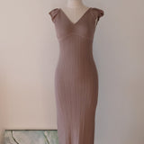 Gabrielle Dress Almond