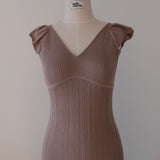 Gabrielle Dress Almond