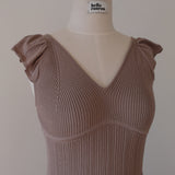 Gabrielle Dress Almond