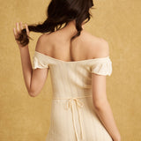 Gabrielle Dress Ivory