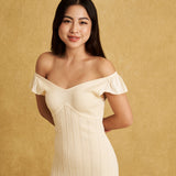 Gabrielle Dress Ivory